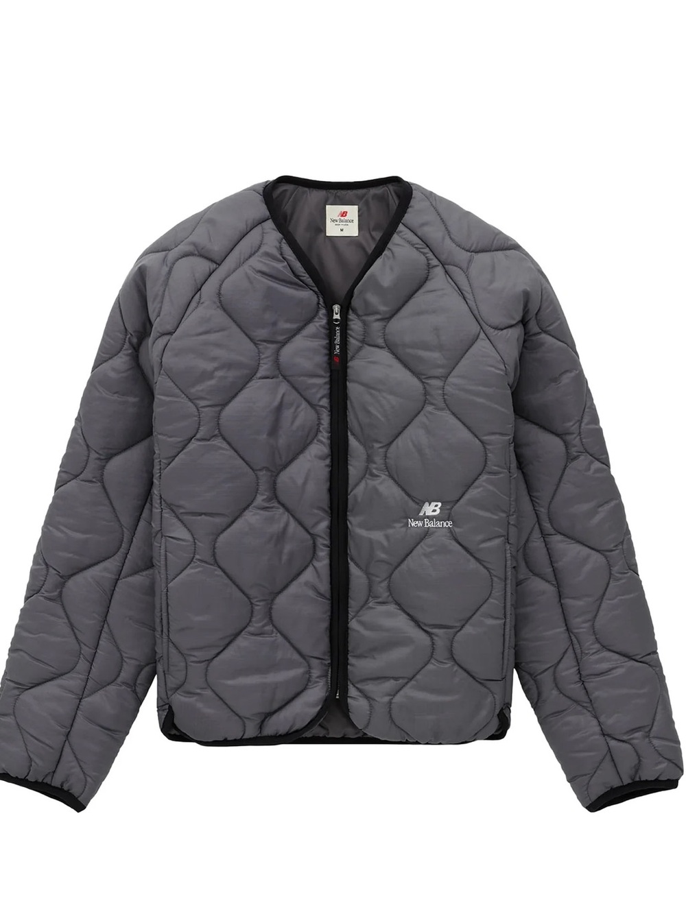 New Balance Men's Quilted Grey Puffer Jacket